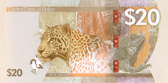 (549) ** PNew (PN76) Belize - 20 Dollars (2025)